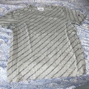 Grey champion small t shirt